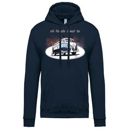 Sweatshirt Kariban com Capuz All Roads Lead to Peniche