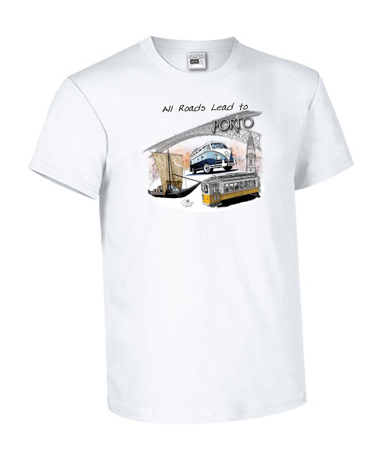 T-shirt Kids All Roads Lead to Porto