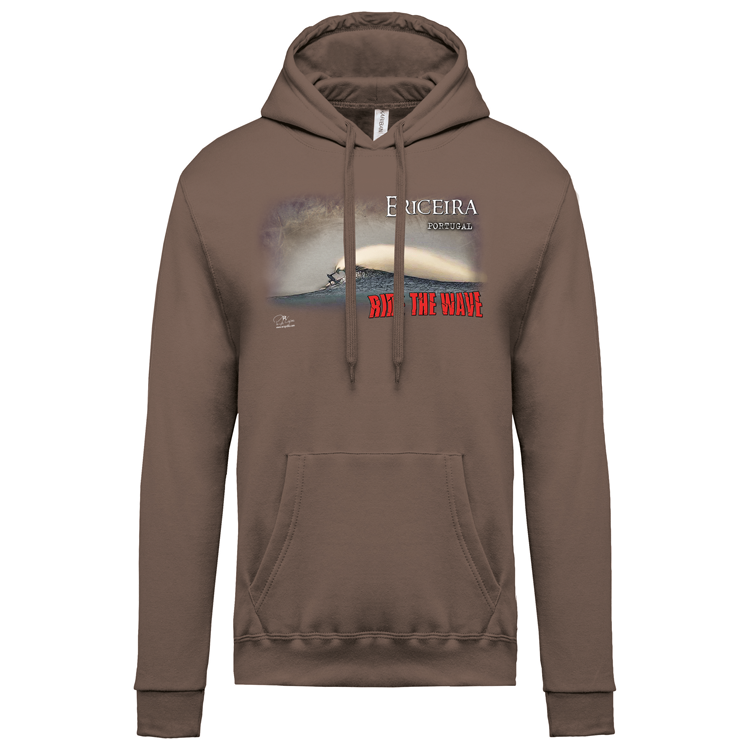 Sweatshirt Kariban com Capuz Ride the Wave Ericeira