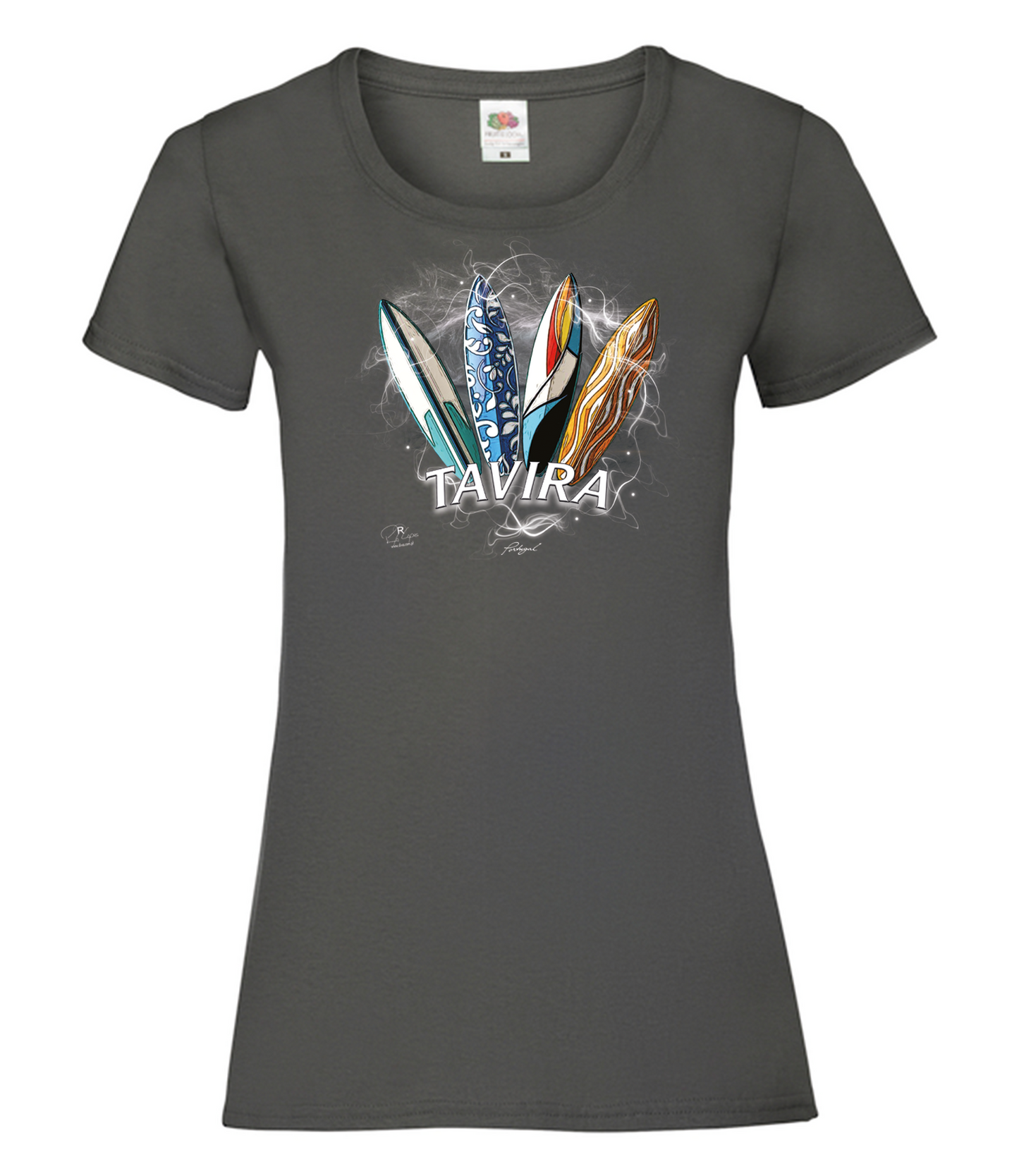 T-shirt Senhora Surfboards Tavira