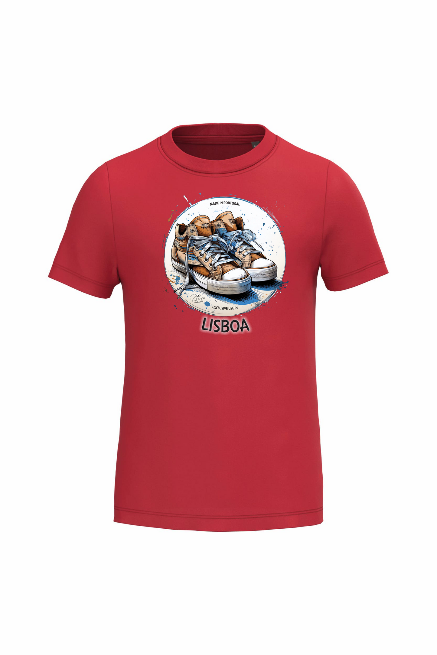 T-shirt de Criança Kariban Exclusive Lisboa