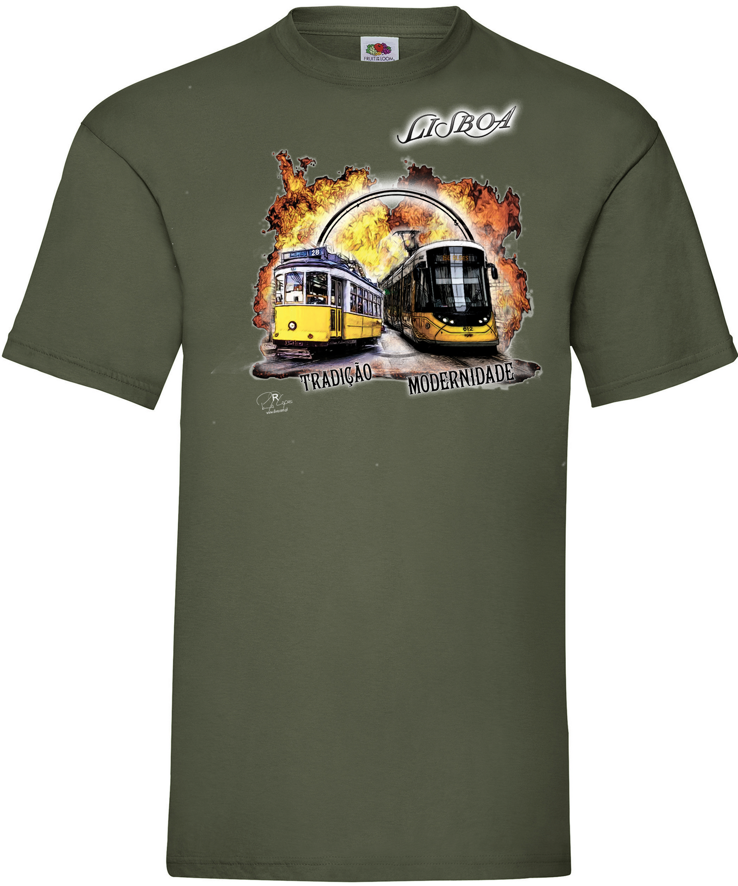 T-shirt Tradição e Modernidade