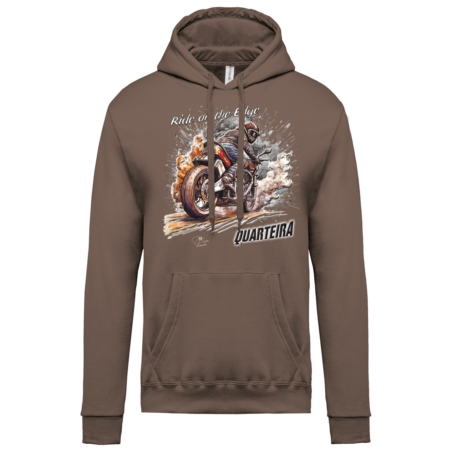 Sweatshirt Kariban com Capuz Ride on the Edge Quarteira