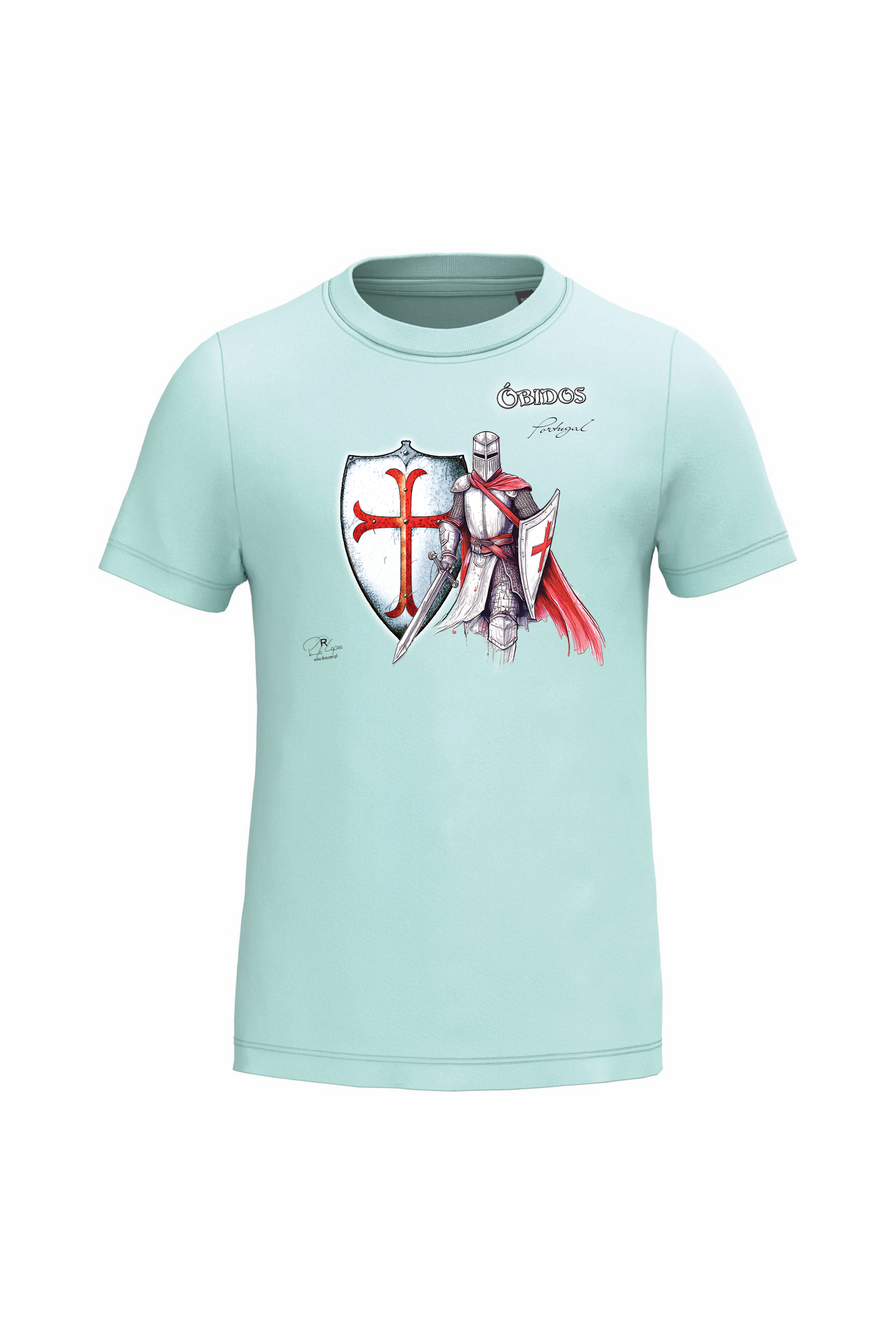 T-shirt de Criança Kariban  Templários