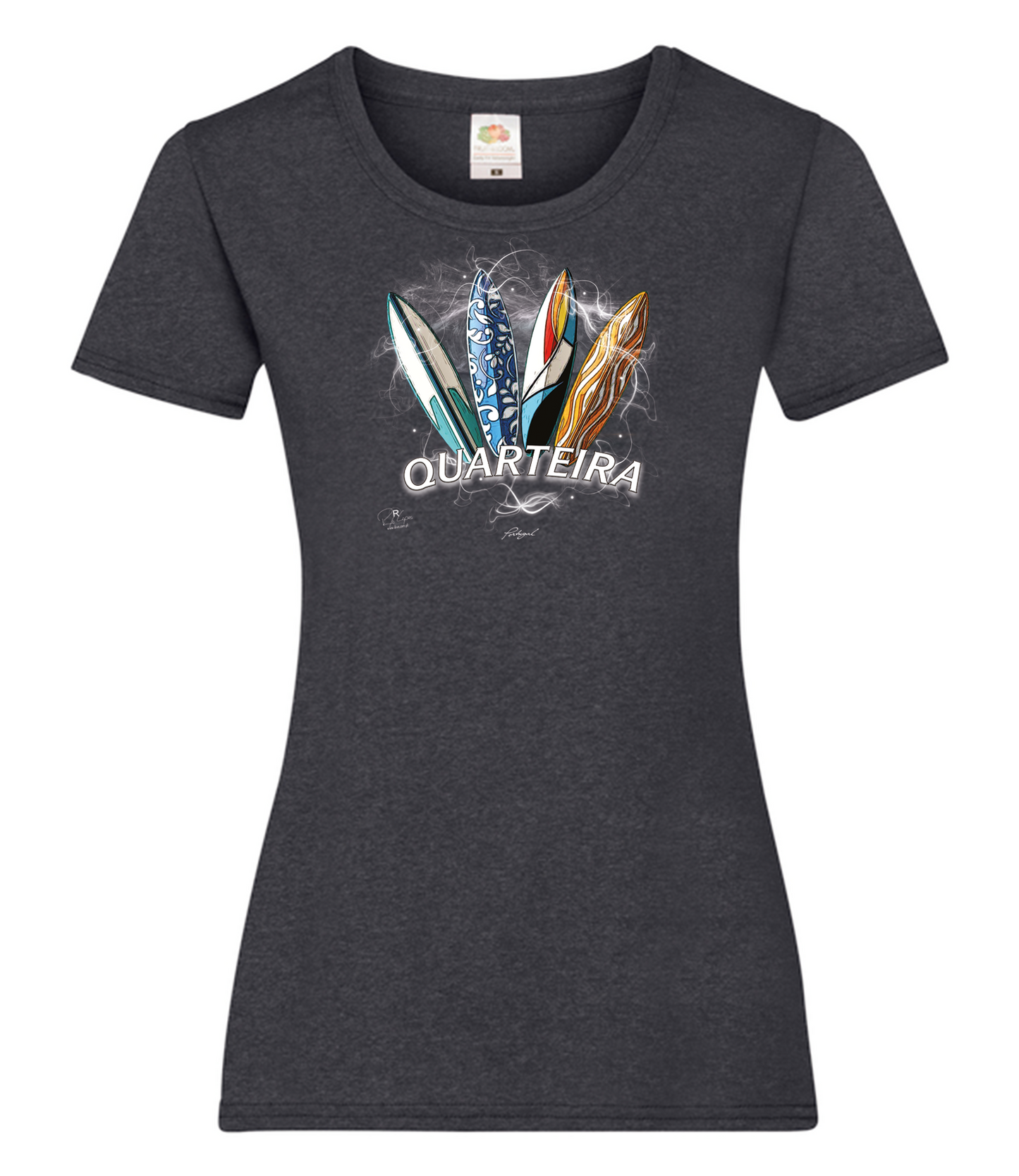 T-shirt Senhora Surfboards Quarteira