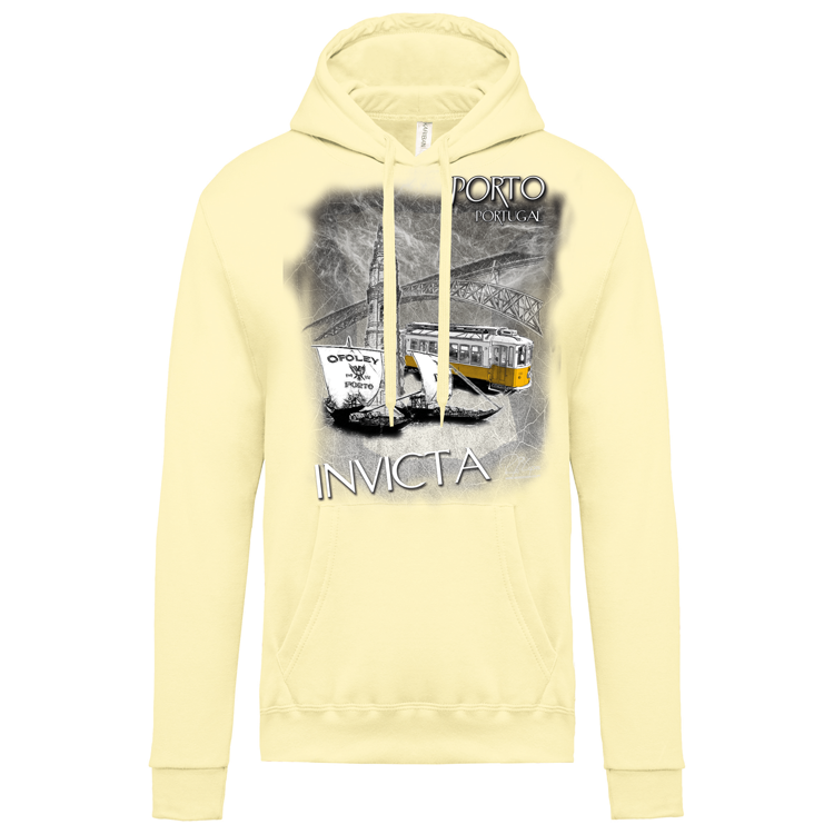 Sweatshirt Kariban com Capuz Invicta