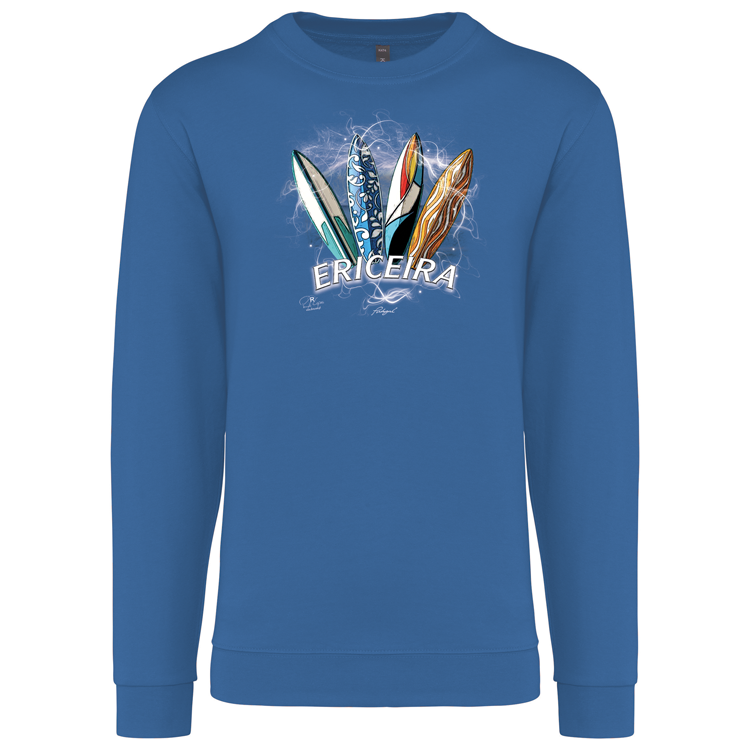Sweatshirt Kariban sem Capuz Surfboards Ericeira