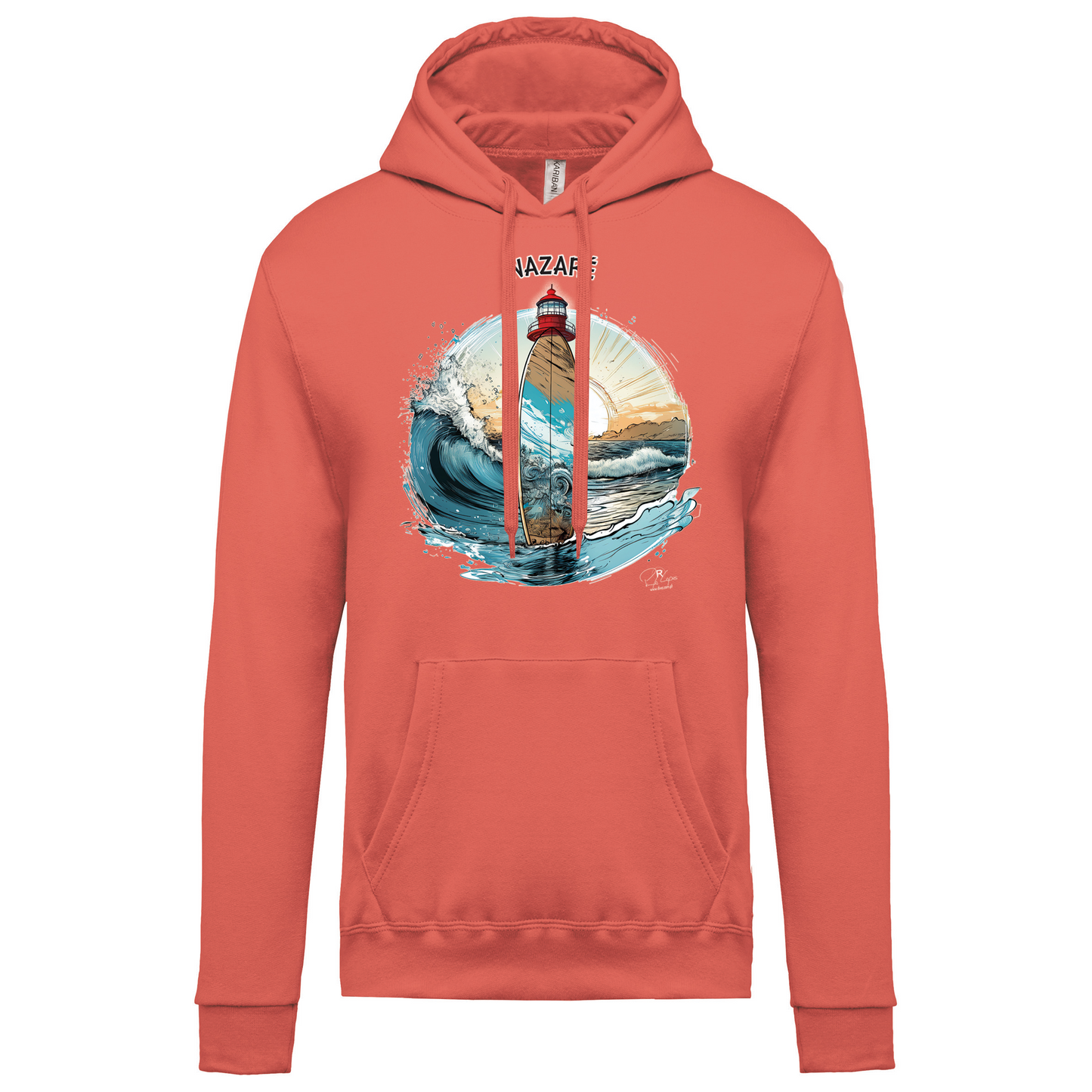 Sweatshirt Kariban com Capuz Sol Nazaré