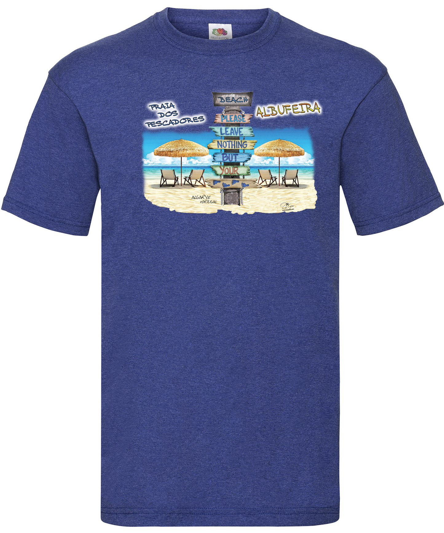 T-shirt Pegadas Albufeira