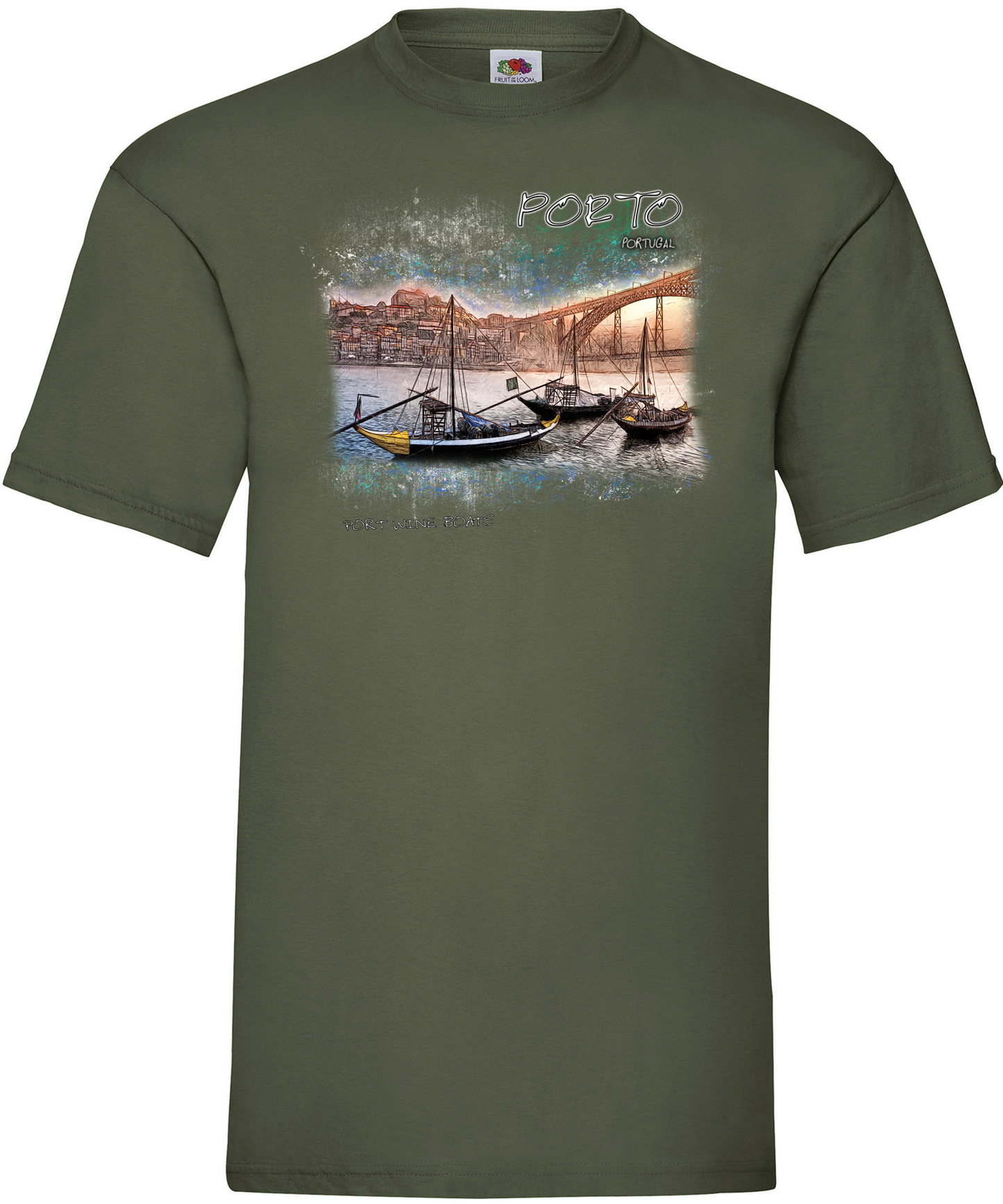 T-shirt Port Wine Boats