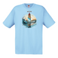 T-shirt Fruit of the Loom, Original 145g, Sol Nazaré