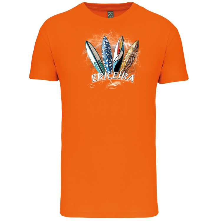 T-Shirt Algodão Biológico Surfboards Ericeira