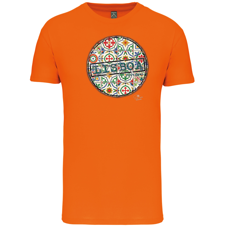 T-Shirt Algodão Biológico Pin Lisboa