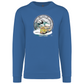 Sweatshirt Kariban sem Capuz Surf Life Lagos