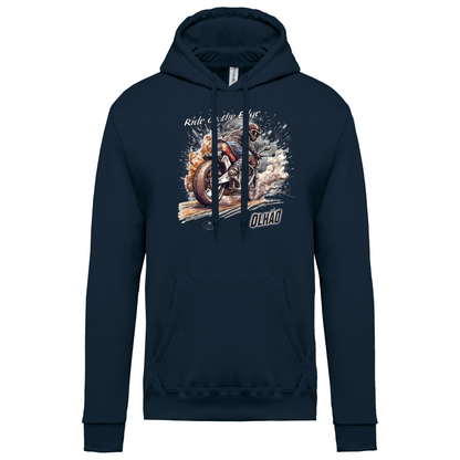 Sweatshirt Kariban com Capuz Ride on the Edge Olhão