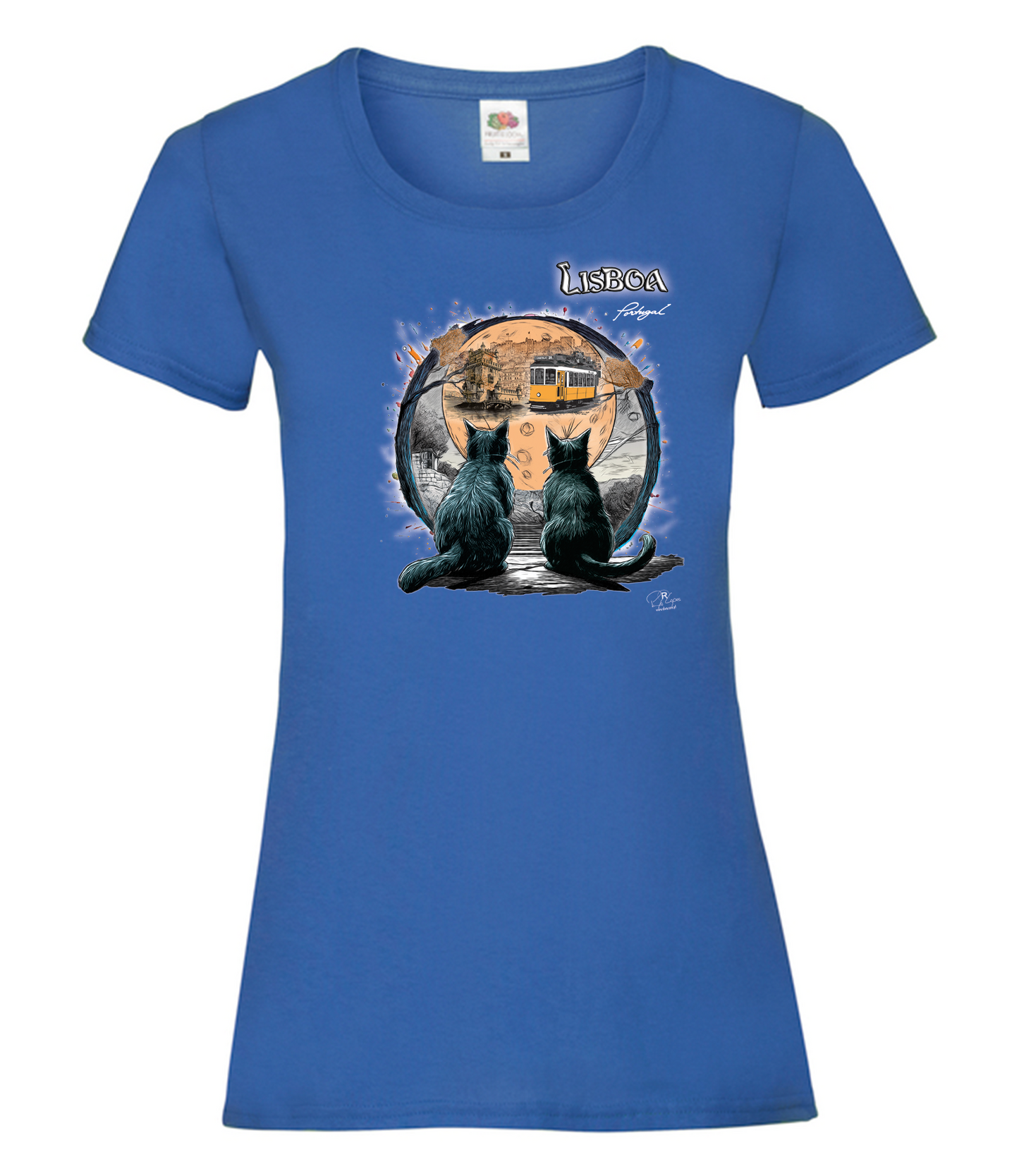 T-shirt Senhora Luar Lisboa