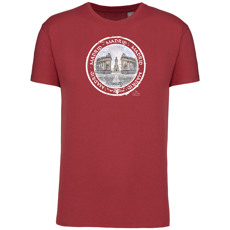T-Shirt Algodão Biológico Sello Madrid