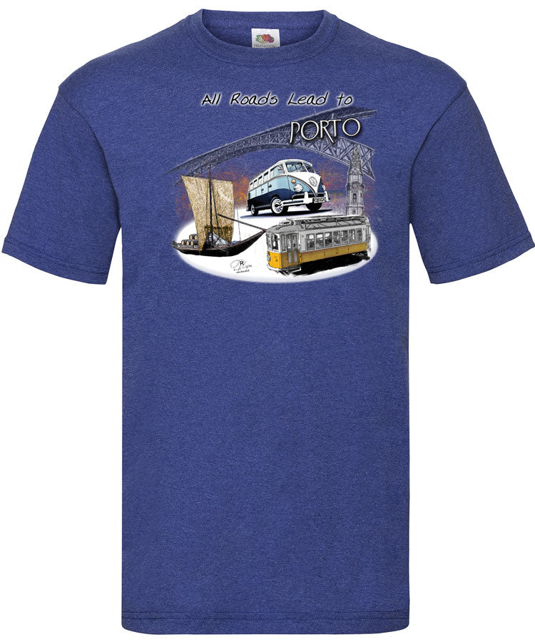 T-shirt All Roads Lead to Porto