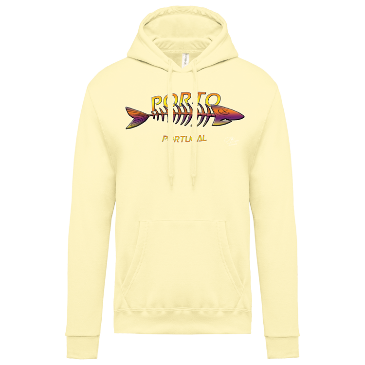Sweatshirt Kariban com Capuz Espinha Porto