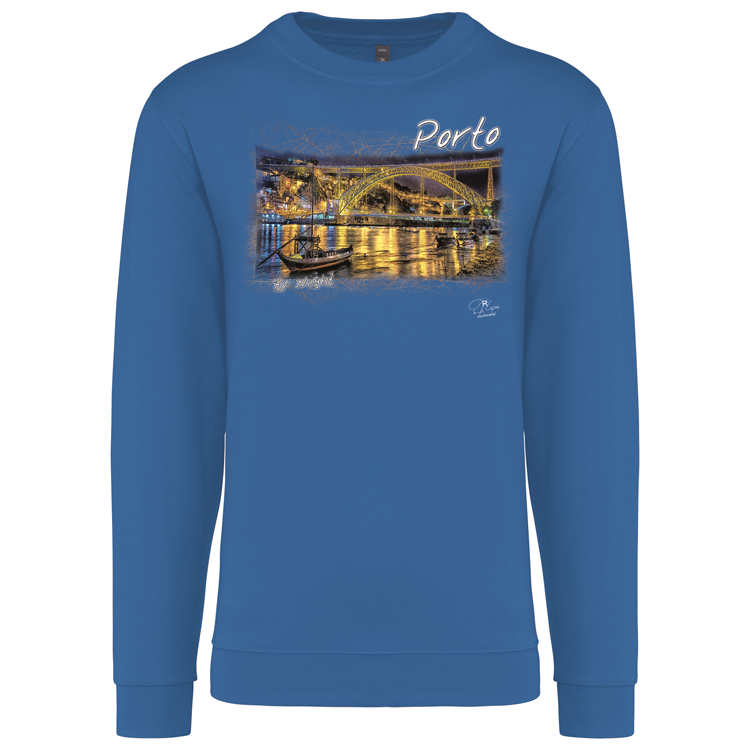 Sweatshirt Kariban sem Capuz Porto By Night