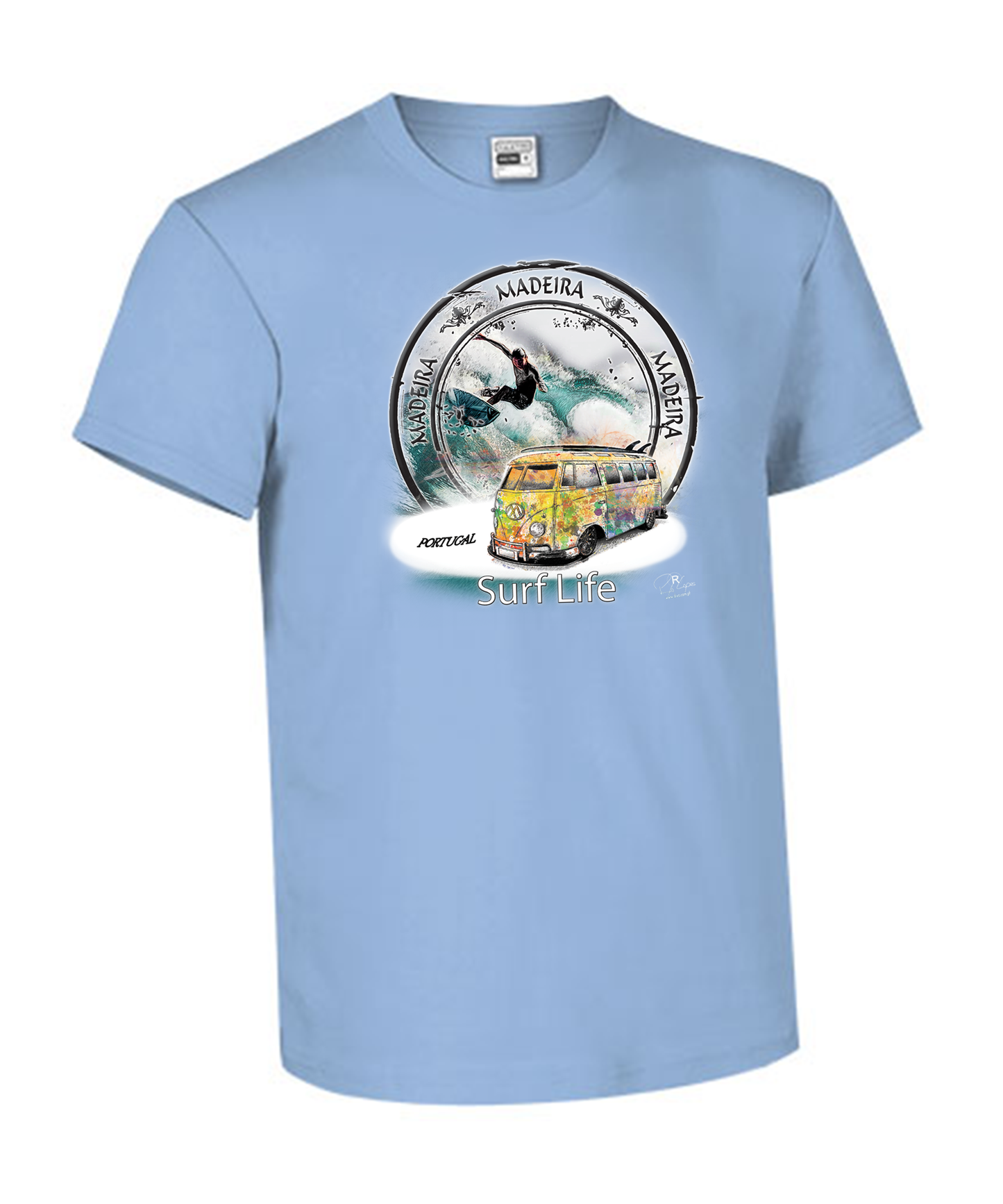 T-shirt Kids Surf Life Ilha da Madeira