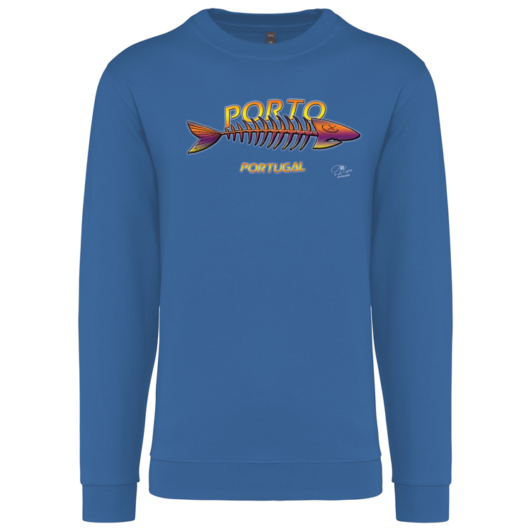 Sweatshirt Kariban sem Capuz Espinha Porto