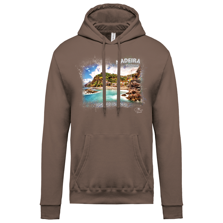 Sweatshirt Kariban com Capuz Ponta do Sol