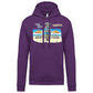 Sweatshirt Kariban com Capuz Pegadas Tavira