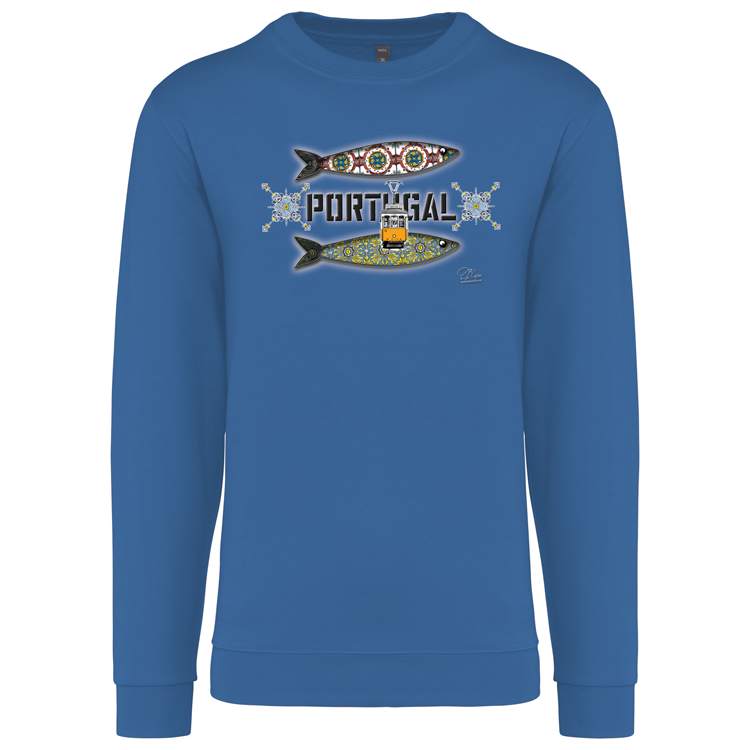 Sweatshirt Kariban sem Capuz Duas Sardinhas Coimbra