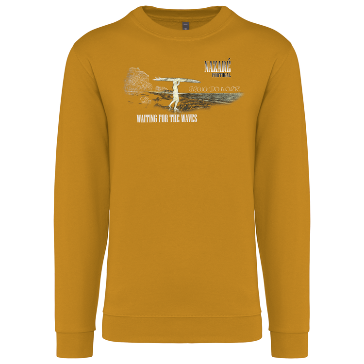 Sweatshirt Kariban sem Capuz Praia do Norte