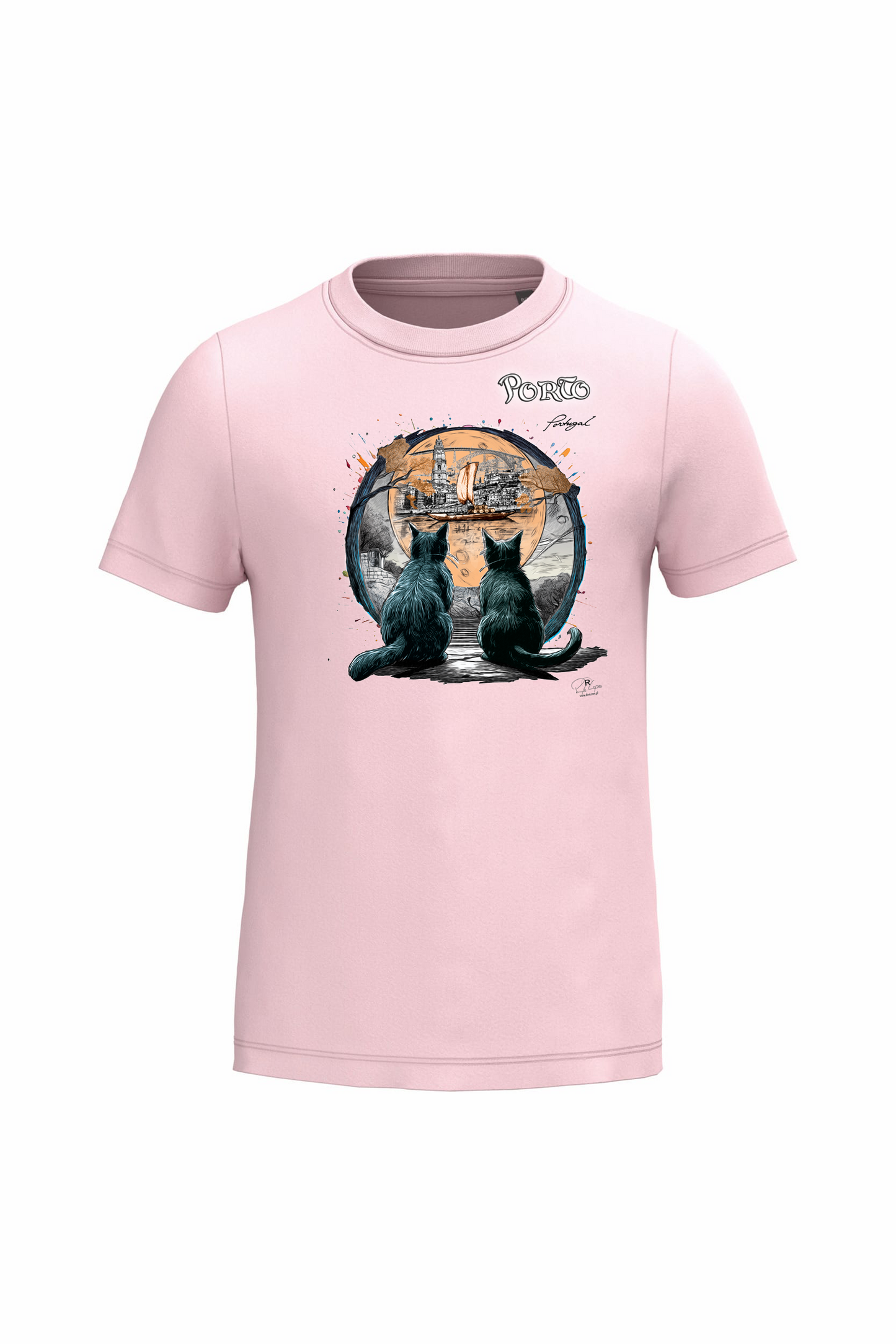T-shirt de Criança Kariban Luar Porto