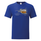 T-shirt Fruit of the Loom, Iconic, 150g, Carmo