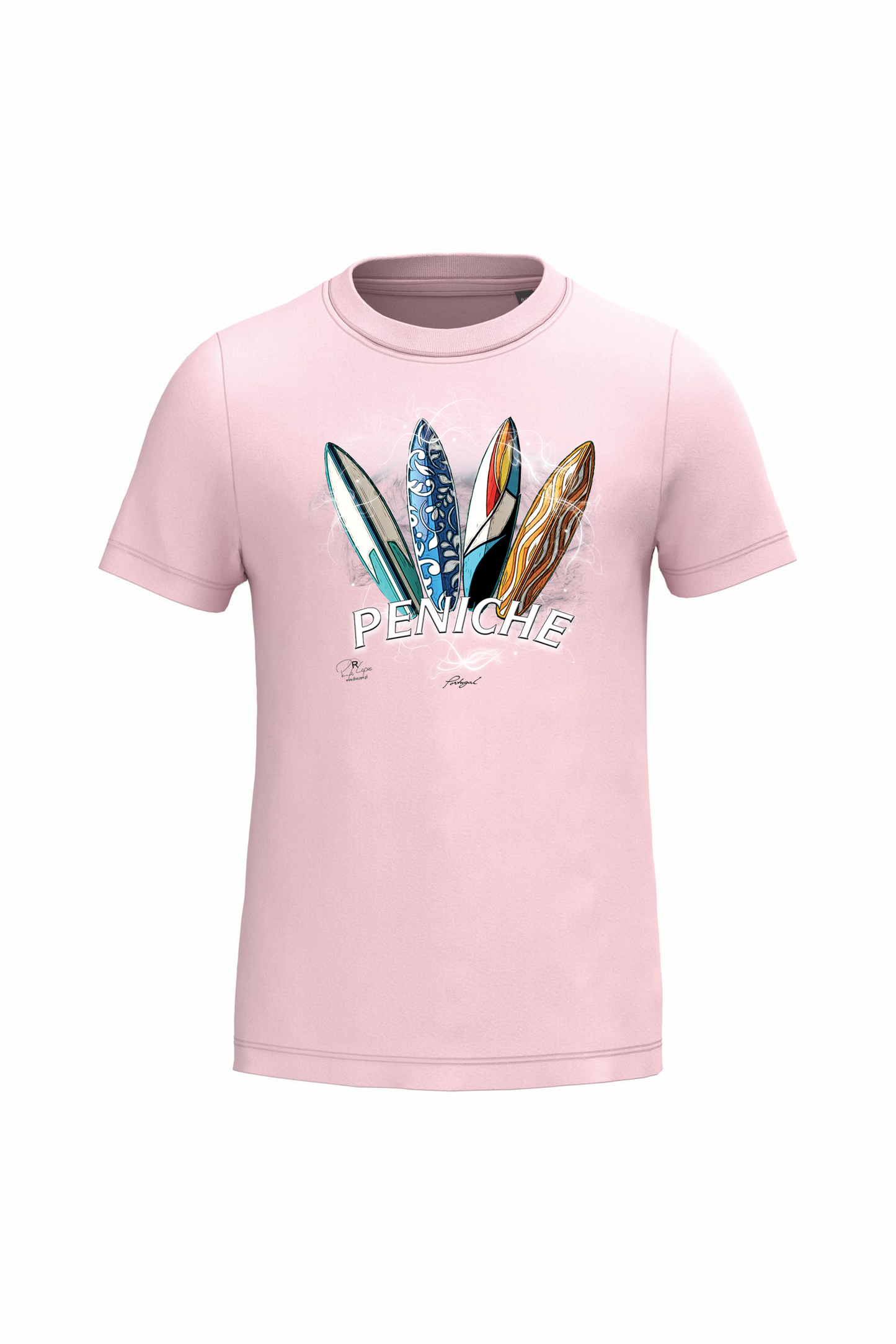 T-shirt de Criança Kariban Surfboards Peniche