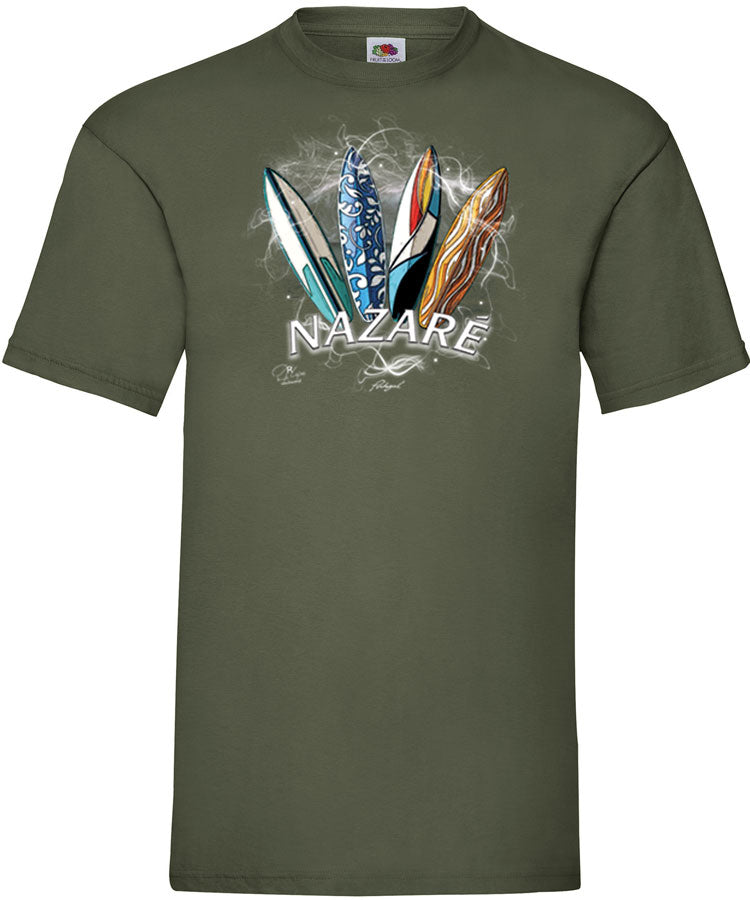 T-shirt Surfboards Nazaré