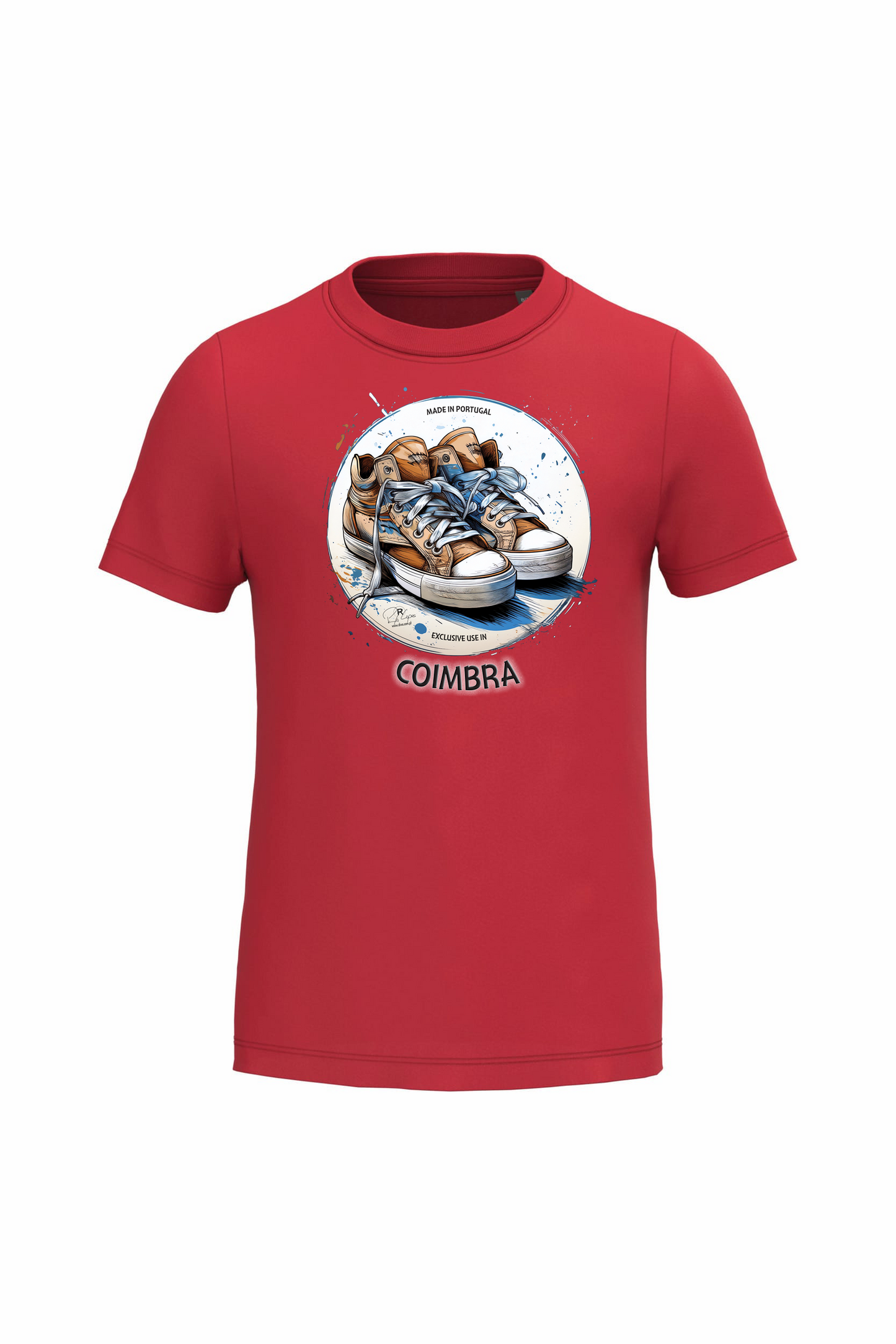 T-shirt de Criança Kariban Exclusive Coimbra