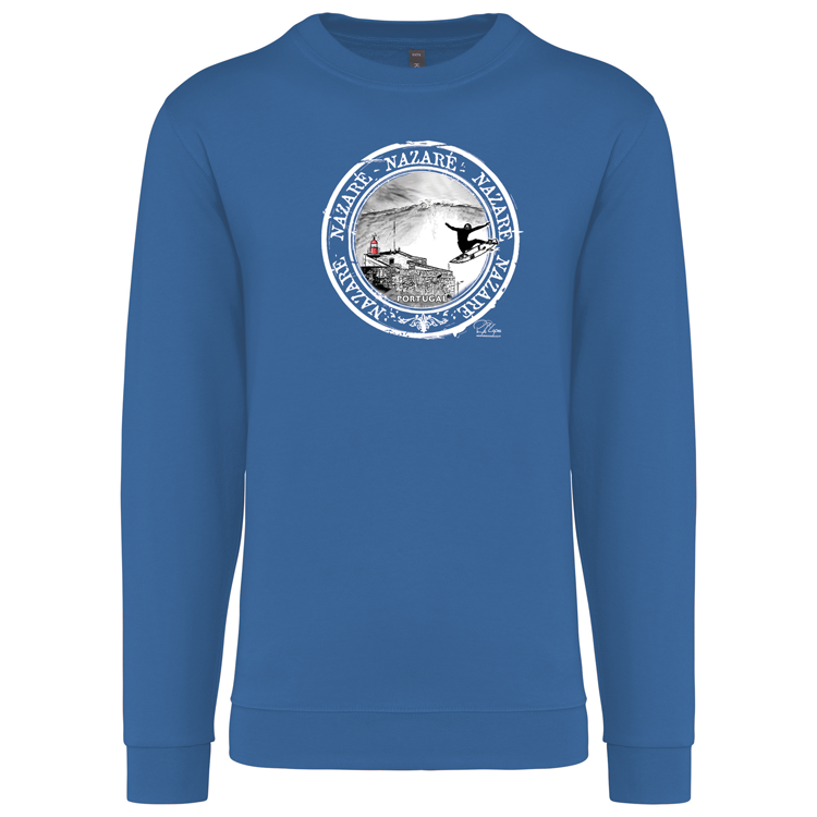 Sweatshirt Kariban sem Capuz Selo Nazaré