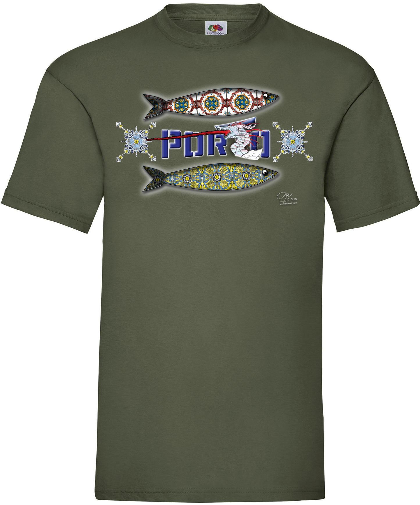 T-shirt 2 Sardinhas Porto