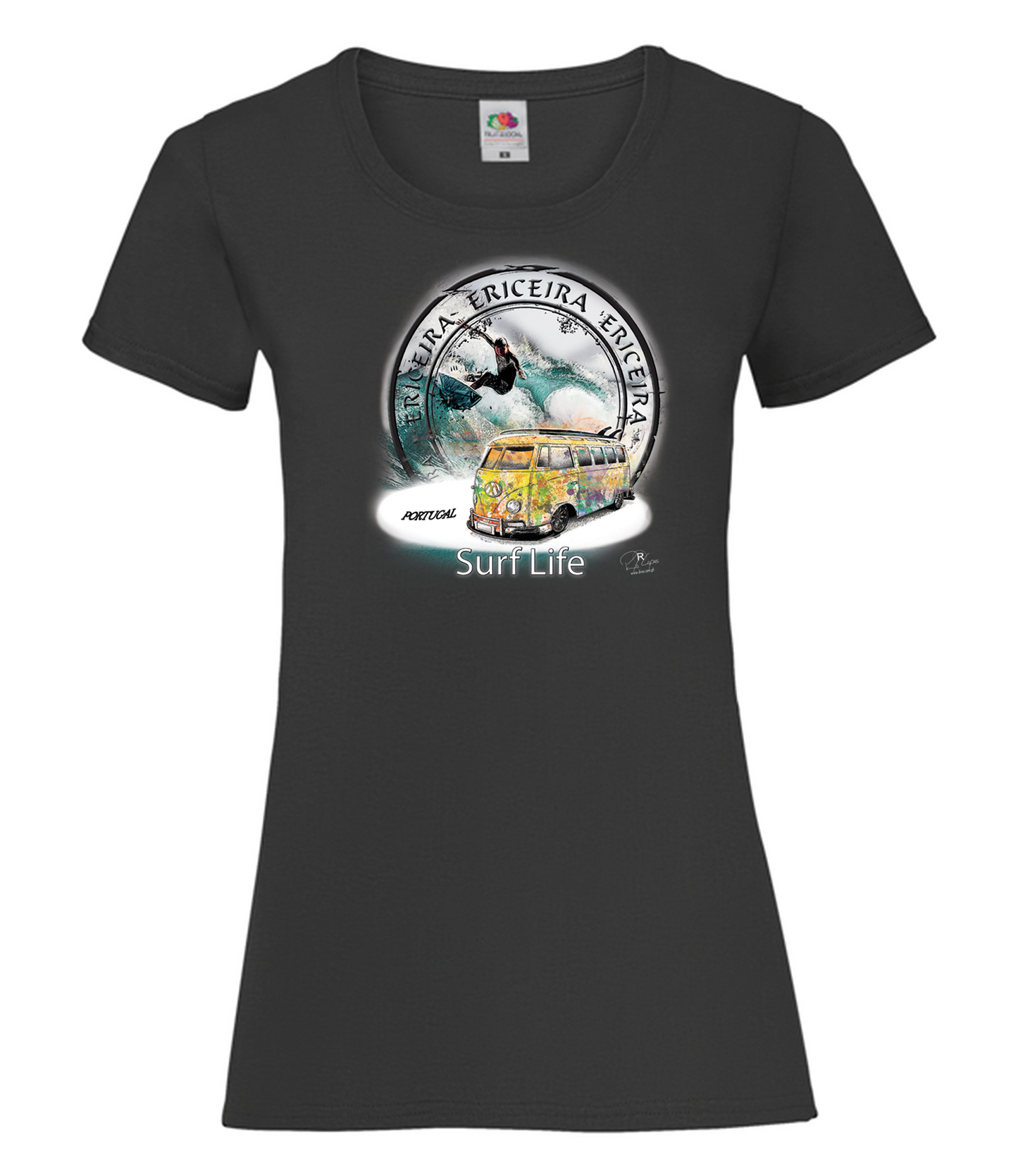 T-shirt Senhora Surf Life Ericeira