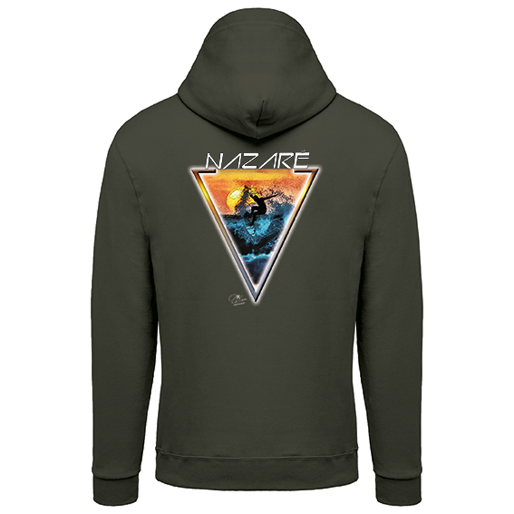 Sweatshirt Kariban com Capuz Sunset Nazaré