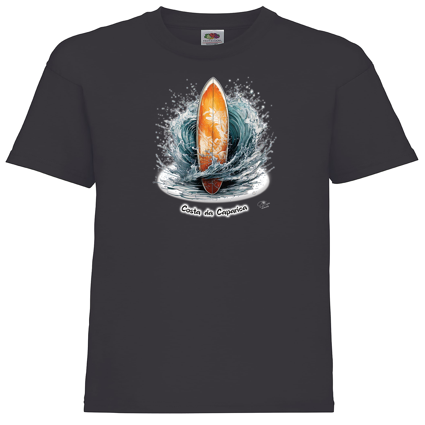 T-shirt Fruit of the Loom Kids Prancha Costa da Caparica