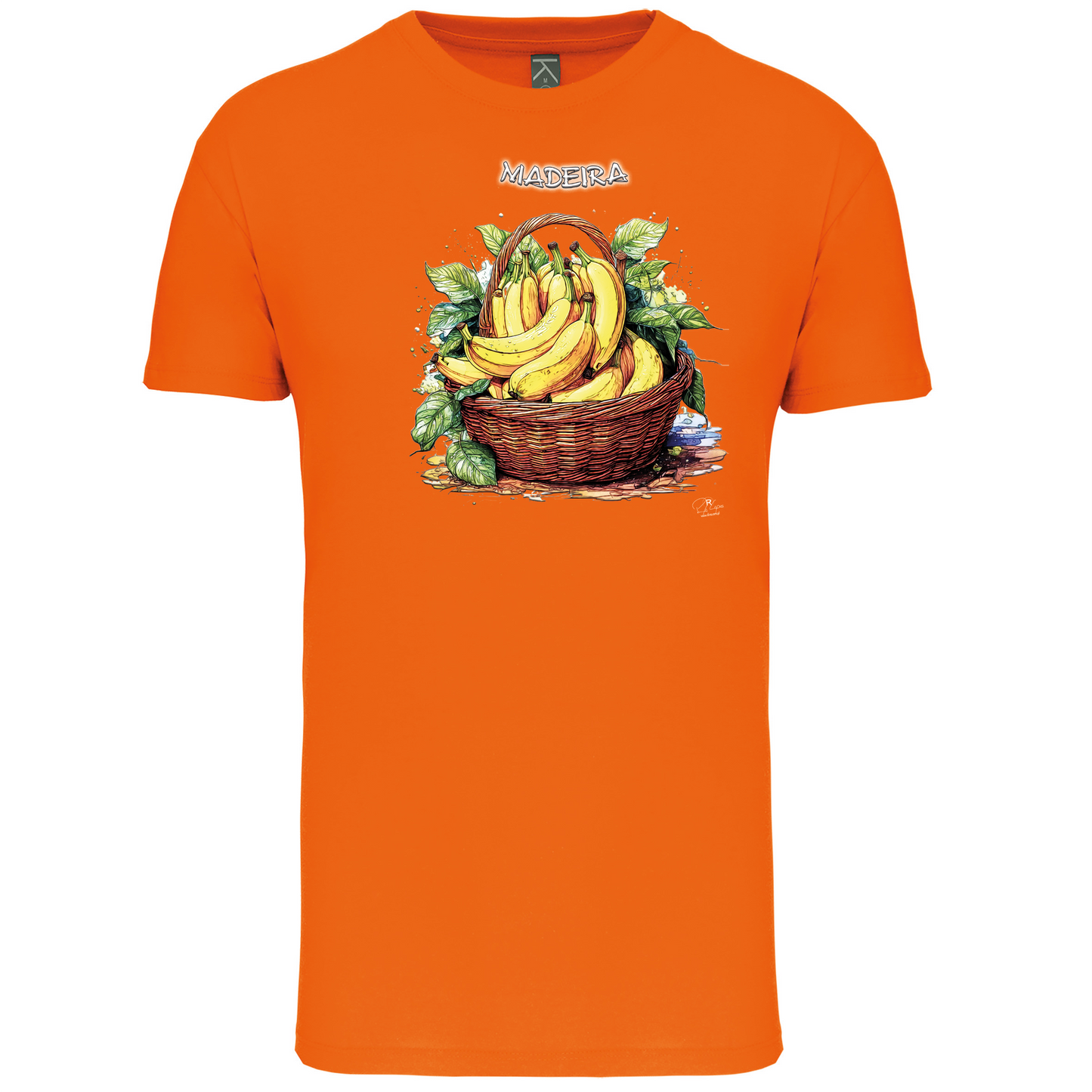 T-Shirt Algodão Biológico Cesto Bananas