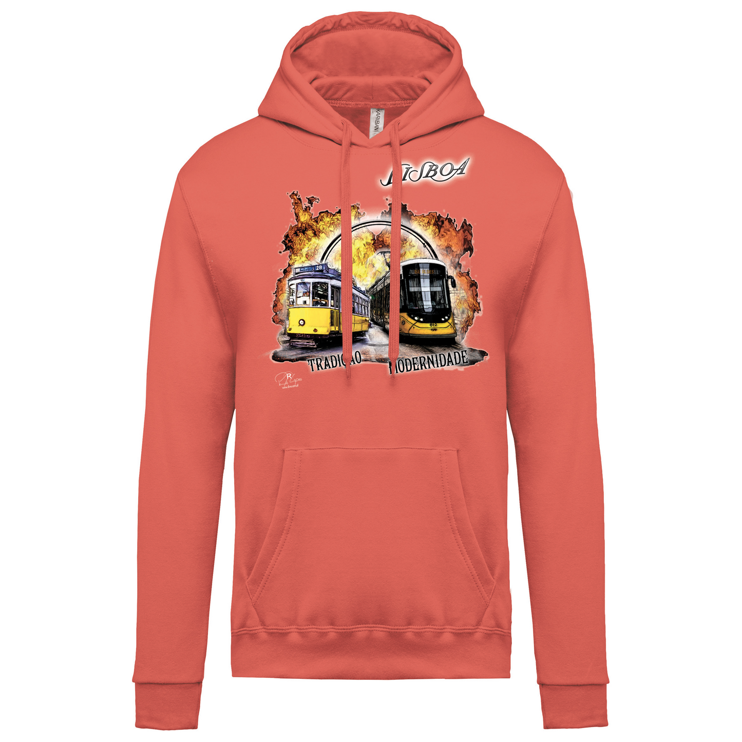 Sweatshirt Kariban com Capuz Tradição e Modernidade