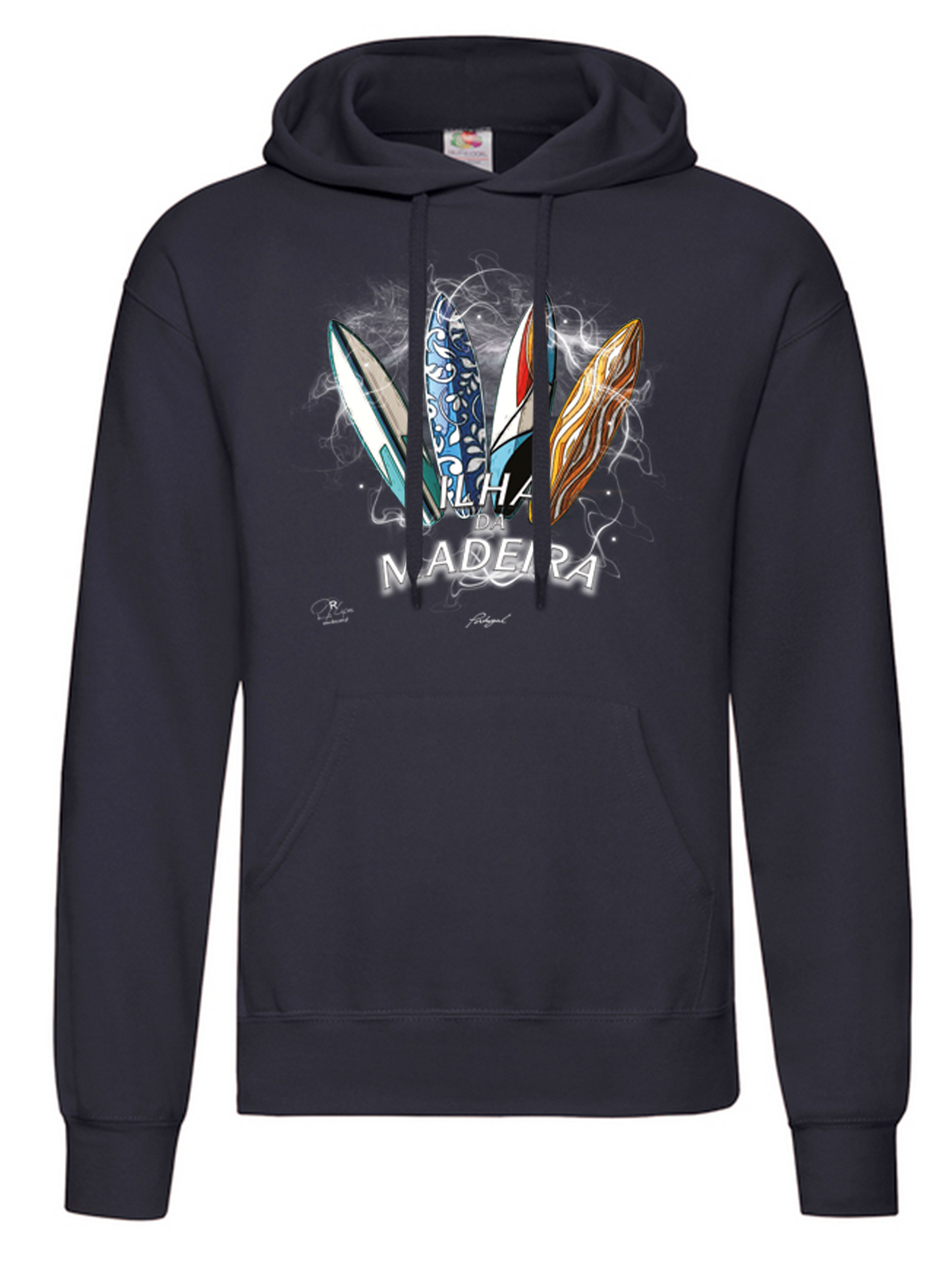 Sweatshirt Surfboards lha da Madeira