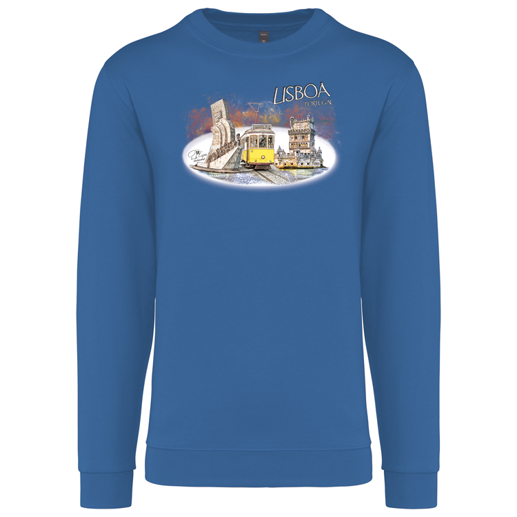 Sweatshirt Kariban sem Capuz Monumentos Belém