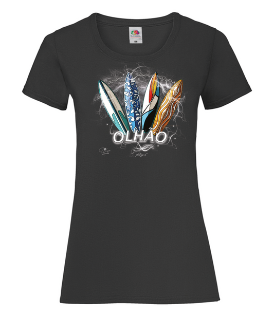 T-shirt Senhora Surfboards Olhão