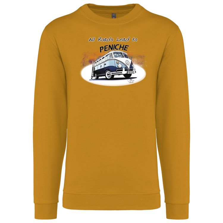 Sweatshirt Kariban sem Capuz All Roads Lead to Peniche