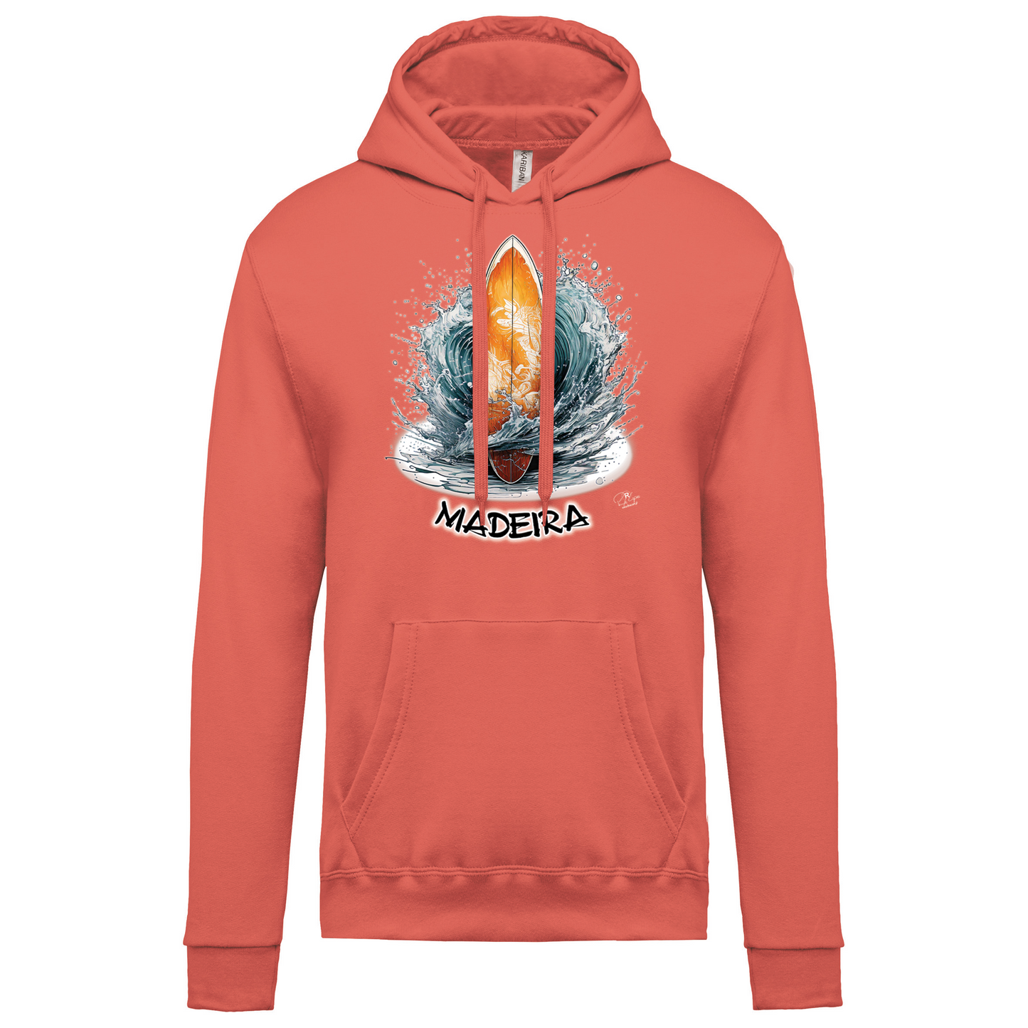 Sweatshirt Kariban com Capuz Prancha Madeira