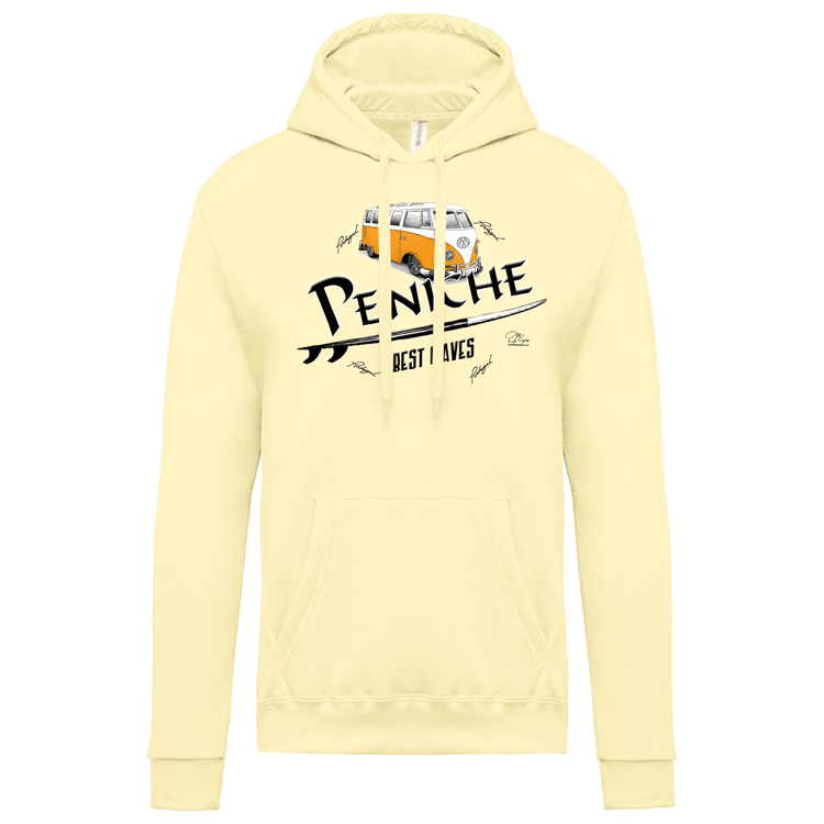 Sweatshirt Kariban com Capuz Pão de Forma Peniche