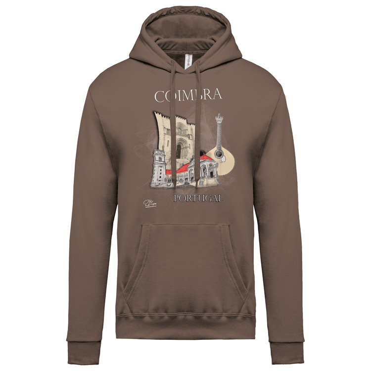 Sweatshirt Kariban com Capuz Sé de Coimbra