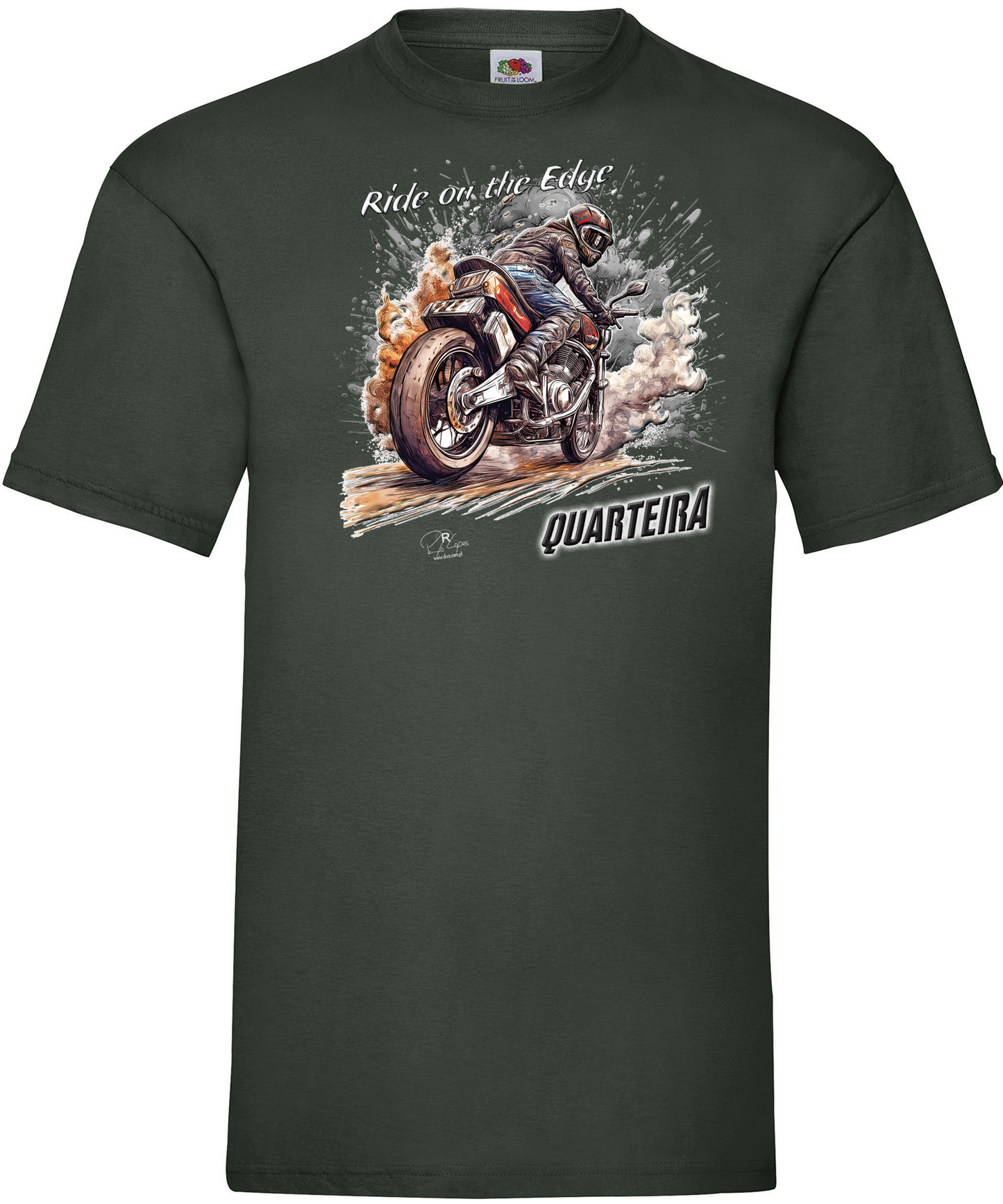 T-shirt Ride on the Edge Quarteira